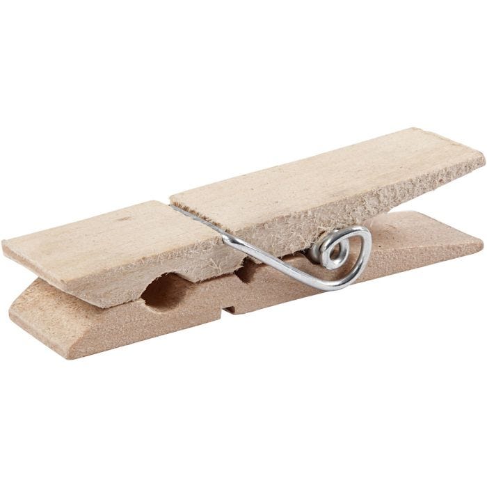 Molletta, L: 7,2 cm, L: 2 cm, 10 pz/ 1 conf.