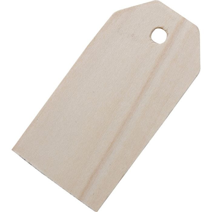 Etichette manila, misura 30x60 mm, 10 pz/ 1 conf.