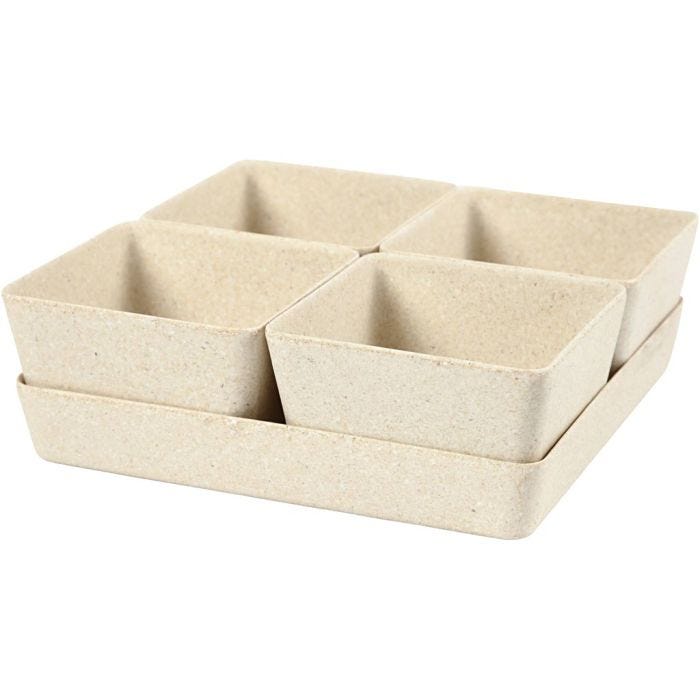 Vasi da fiori, 8 cm, 19,5 cm, 1 set