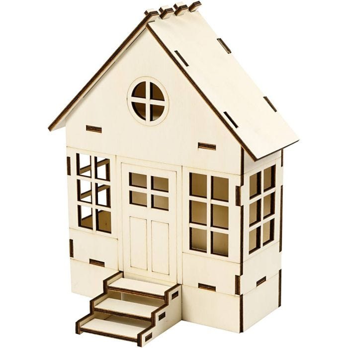 Casa da costruire, 24 cm, 6(12,5) cm, 19 cm, 1 pz