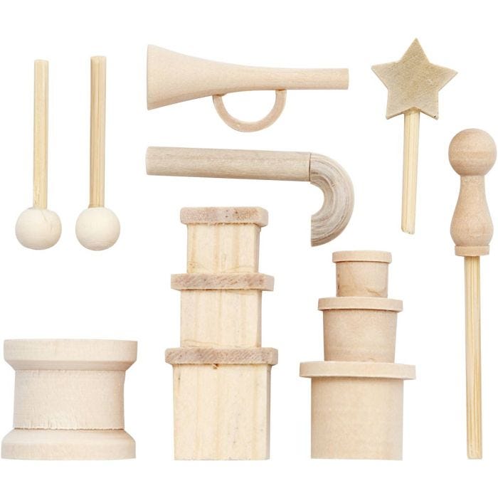 Piccoli accessori, 2-5,5 cm, 1 conf.