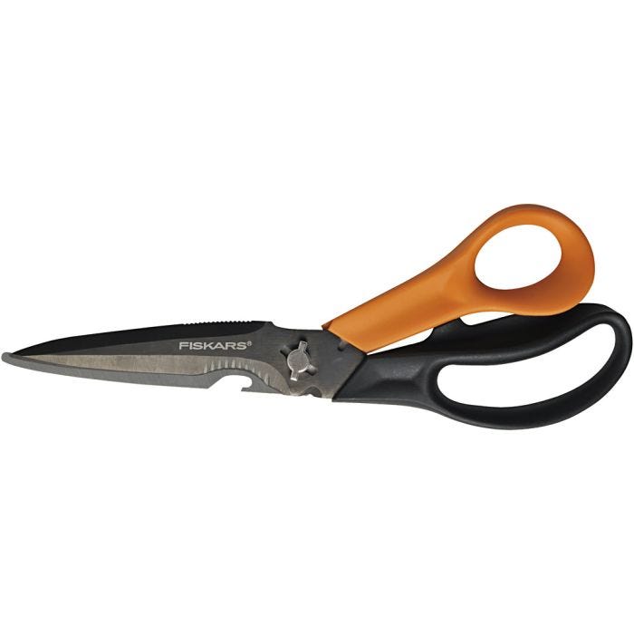 Forbici Multifunzione, L: 23 cm, 1 pz