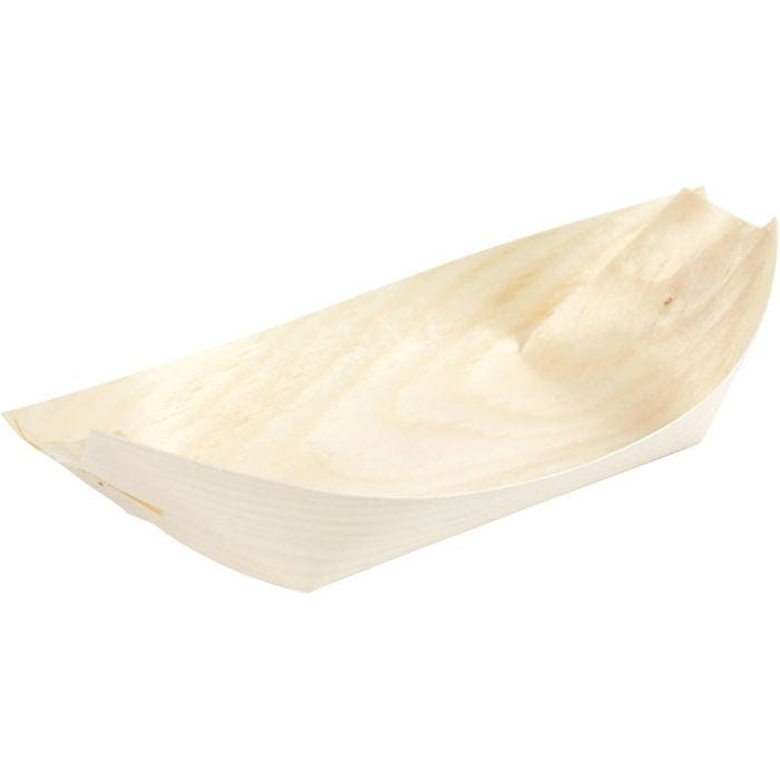 Piatto barca, H: 4 cm, L: 16,5 cm, L: 9 cm, 12 pz/ 1 conf.