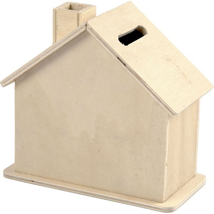 Scatola portasoldi, misura 9,6x11,7x5,5 cm, 10 pz/ 1 conf.