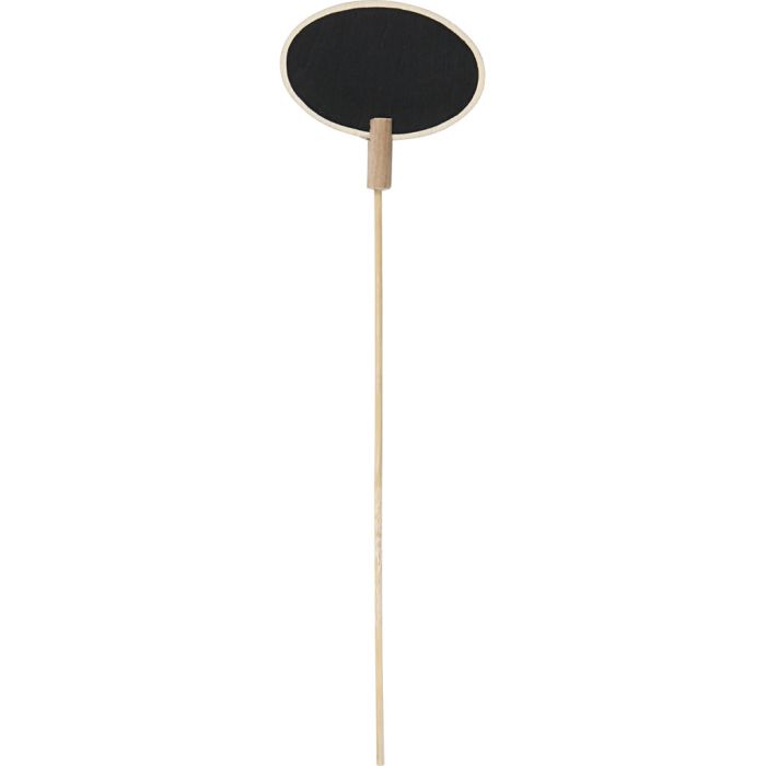 Cartello su un bastone, misura 7,3x5 cm, spess. 3 mm, 5 pz/ 1 conf.