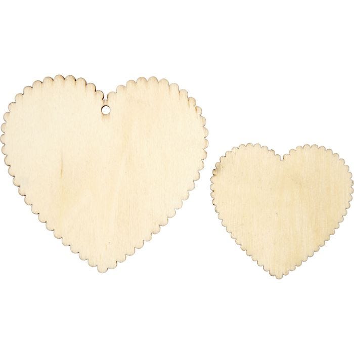 Cuori, misura 5,1x5,1 cm, 12 pz/ 1 conf.