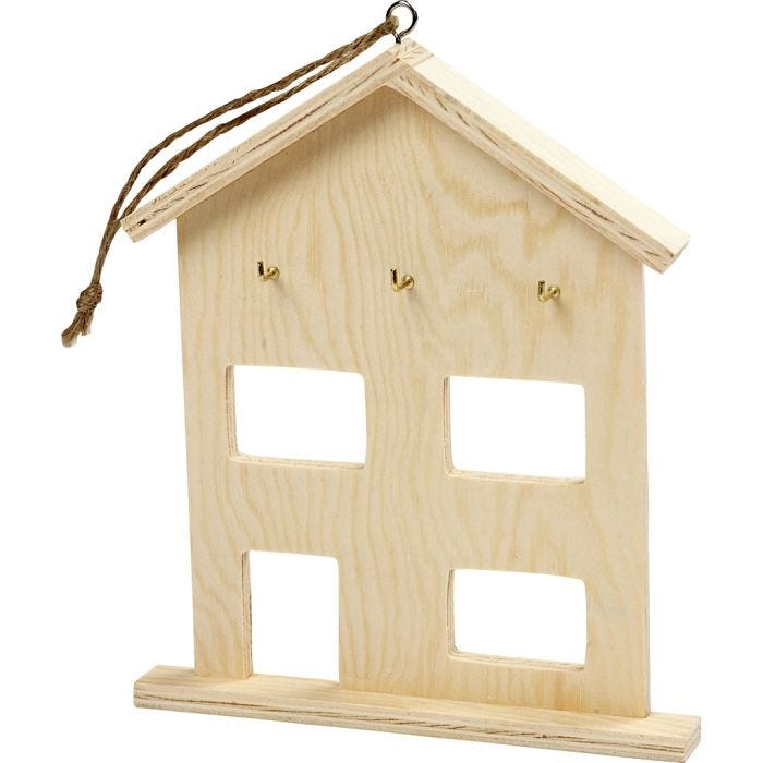 Supporto per chiavi , misura 20x2x17 cm, 1 pz