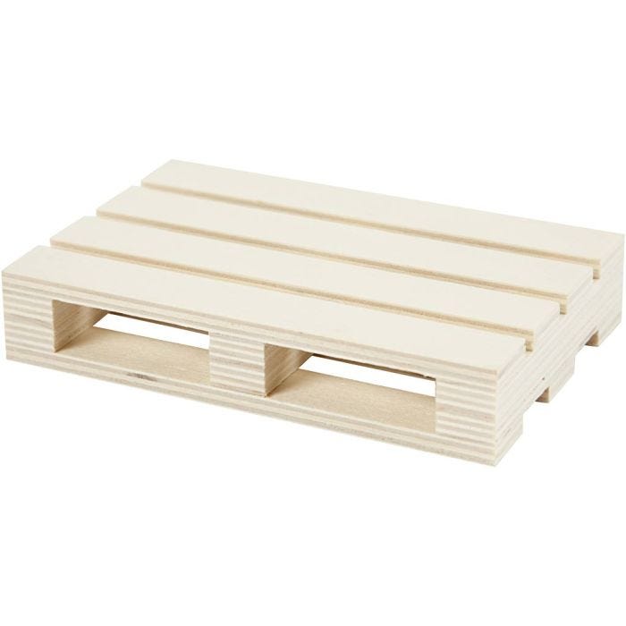 Mini pallet, 2,5 cm, 12 cm, 8 cm, 1 pz