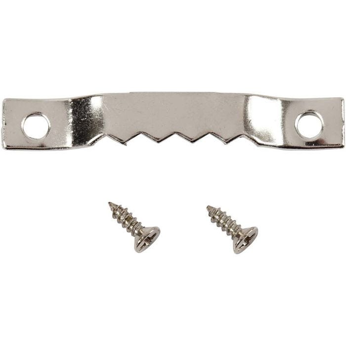 Staffa, misura 5x40 mm, argento, 10 pz/ 1 conf.