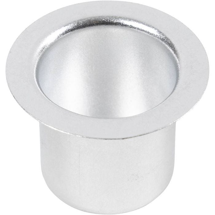 Portacandela, H: 23 mm, diam 31 mm, 12 pz/ 1 conf.