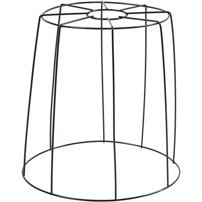 Paralume, 20 cm, 15,5-20 cm, nero, 1 pz