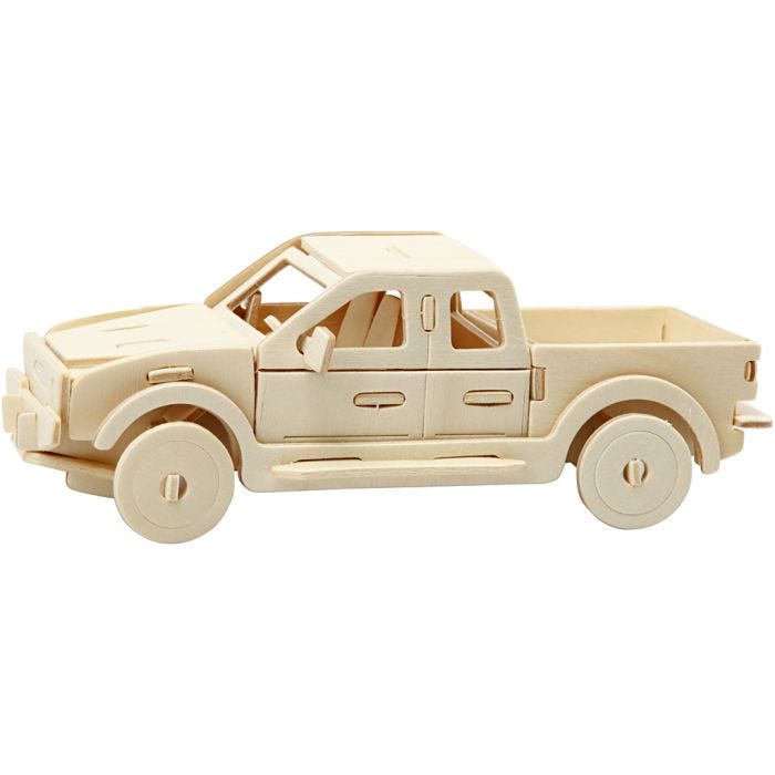 Costruzioni 3D, camioncino, 19,5x8x12 cm, 1 pz