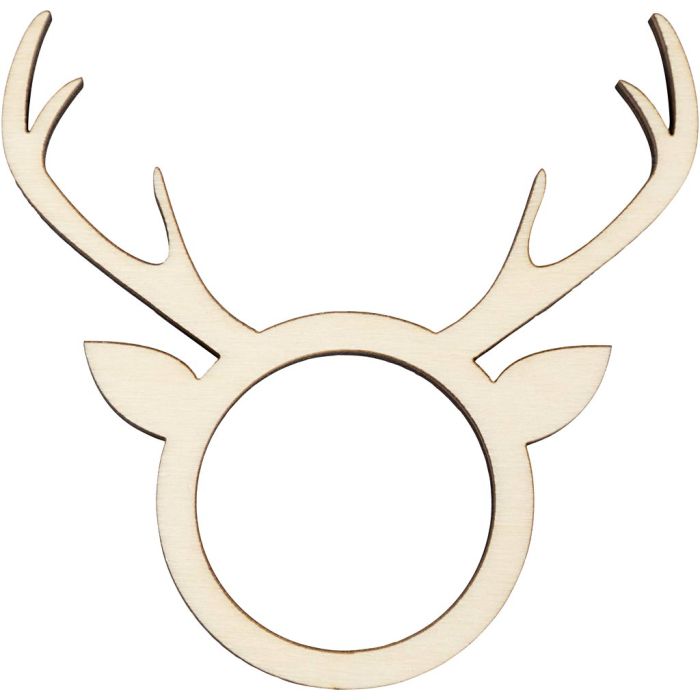 Anello portatovagliolo, H: 8 cm, P: 5 mm, diam 4,5 cm, misura buco 3,5 cm, 4 pz/ 1 conf.