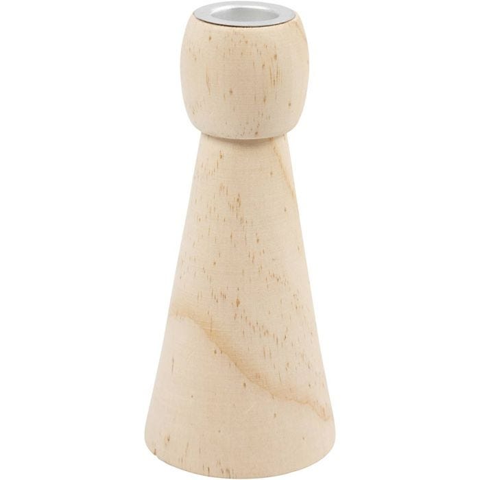 Portacandele, H: 14,5 cm, diam 6,5 cm, 10 pz/ 1 conf.