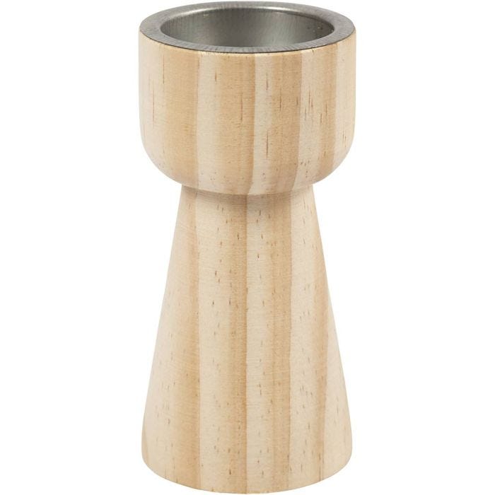 Portacandele, H: 11 cm, diam 5,5 cm, 10 pz/ 1 conf.