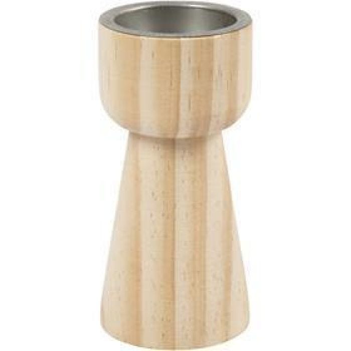 Portacandele, H: 11 cm, diam 5,5 cm, 1 pz