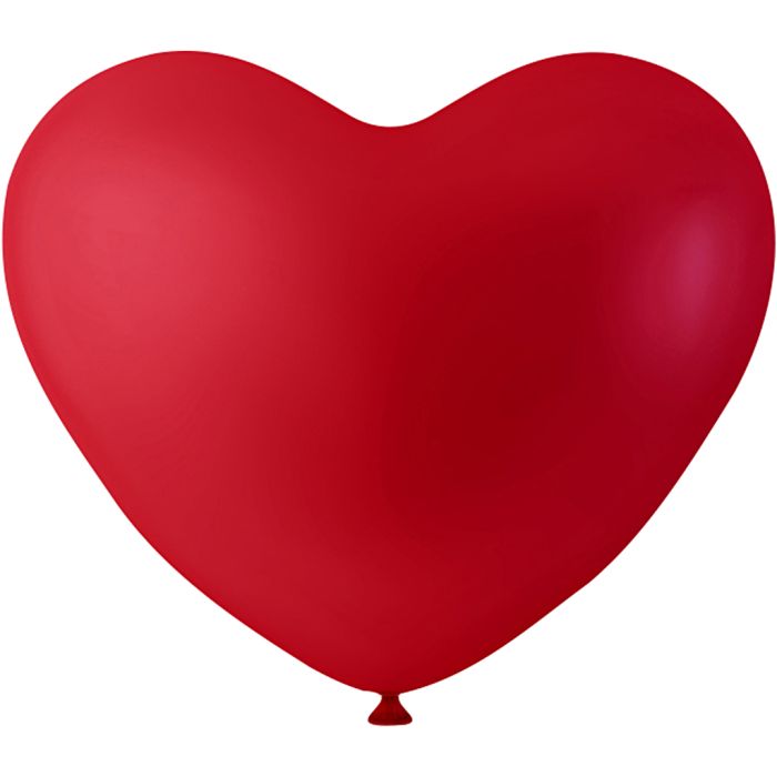 Palloncini , cuori, rosso, 8 pz/ 1 conf.