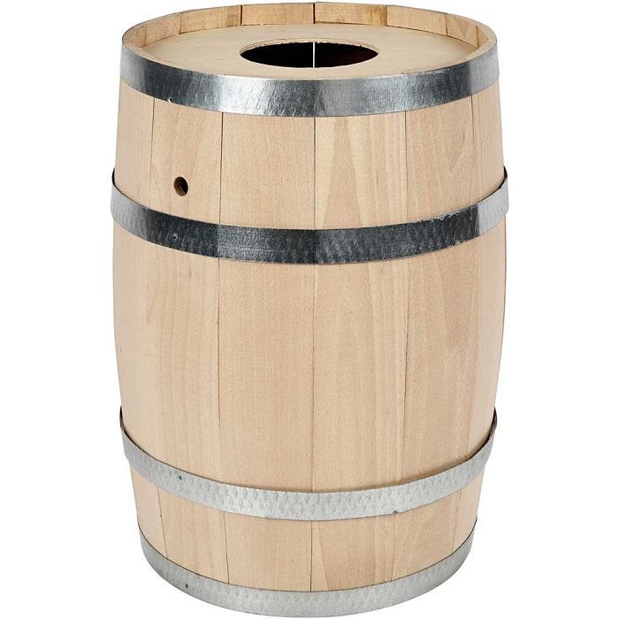 Barile di carnevale, faggio, 44 cm, 29 cm, 1 pz