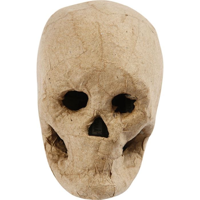 Scheletro, H: 10 cm, 1 pz
