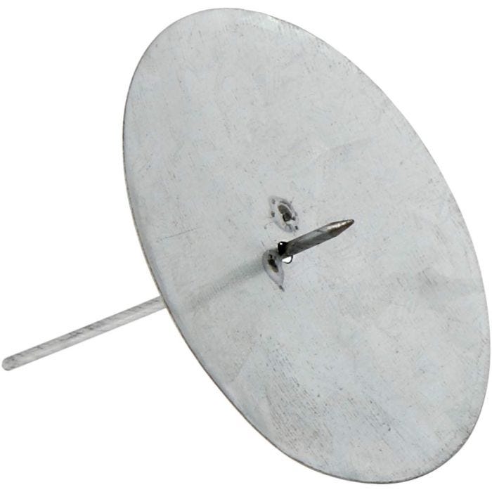 Portacandela, H: 6 cm, diam 7 cm, 4 pz/ 1 conf.