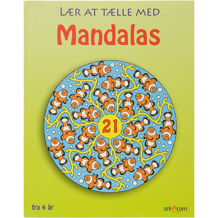 Libri da colorare mandala, Impara a contare, 1 pz