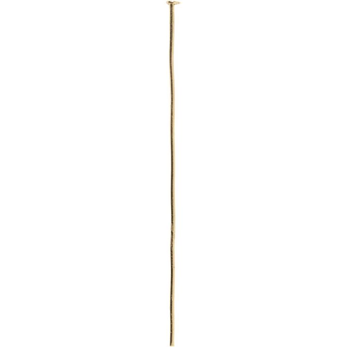 Spilloni per cappello, L: 50 mm, oro, 30 pz/ 1 conf.