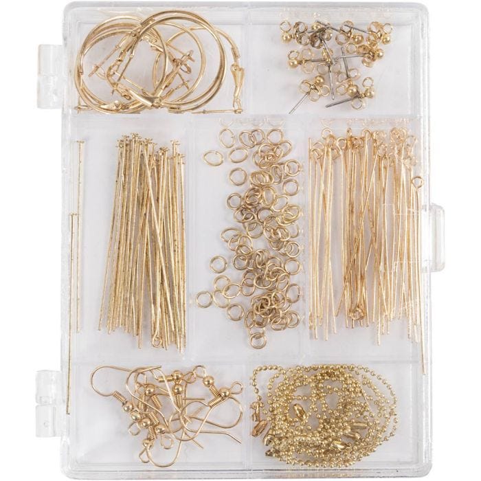 Kit Iniziale per Gioielli, placcato oro, 1 set