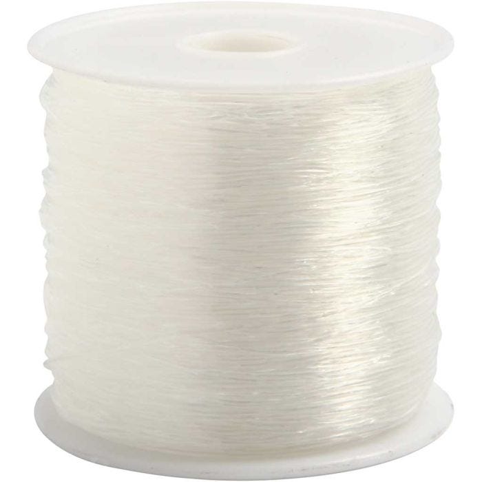 Cordone elastico, rotondo, spess. 0,5 mm, 100 m/ 1 rot.