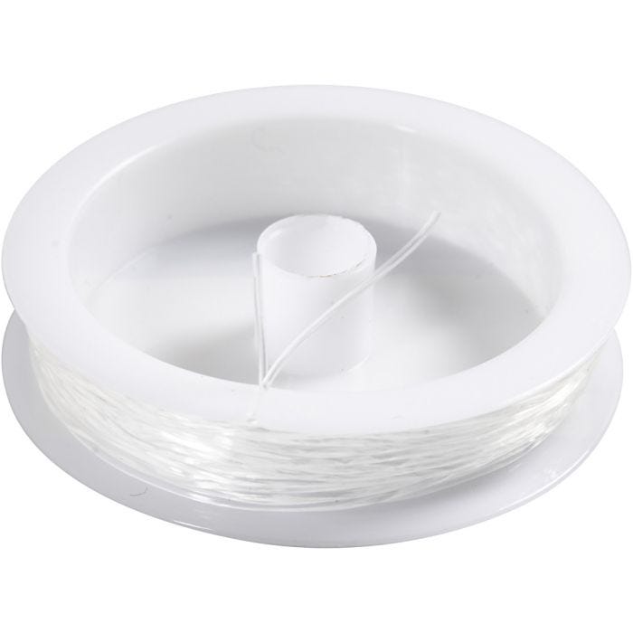 Cordone elastico, rotondo, spess. 1 mm, 10 m/ 1 rot.