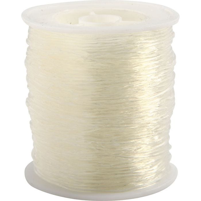 Cordone elastico, rotondo, spess. 1 mm, 50 m/ 1 rot.