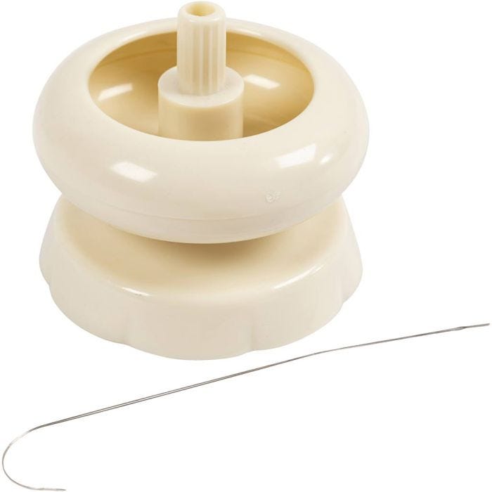 Scatola per erogazione di perline, misura 7x7 cm, 1 pz
