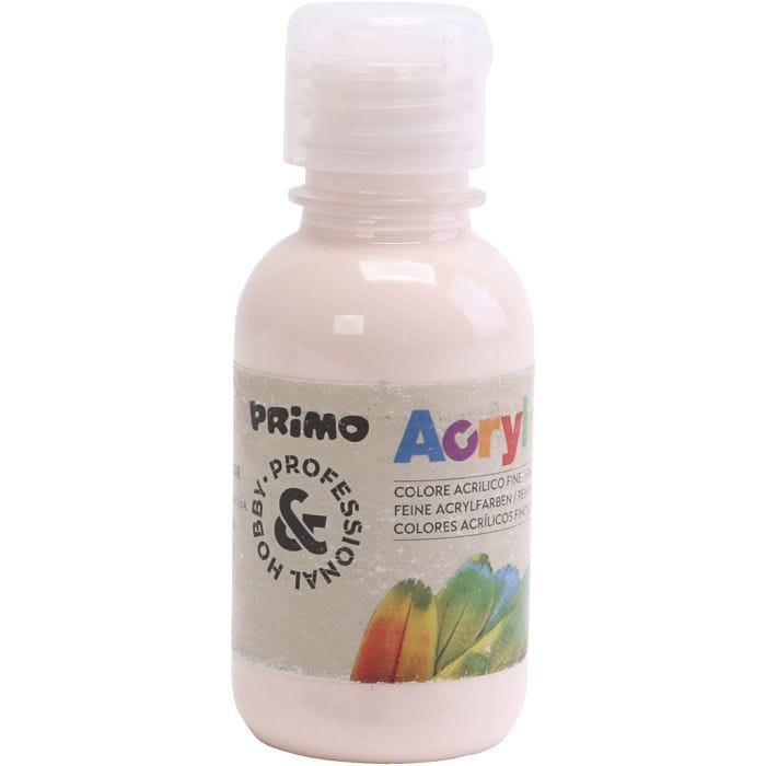 PRIMO Luxury pittura acrilica, rosato chiaro, 125 ml/ 1 bott.