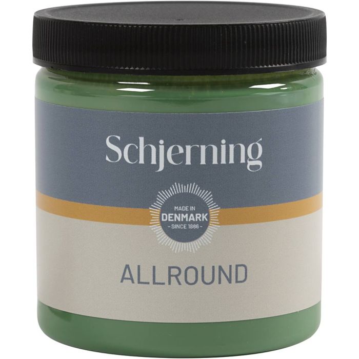 Vernice per Esterni, opaca setosa , verde, 250 ml/ 1 bott.