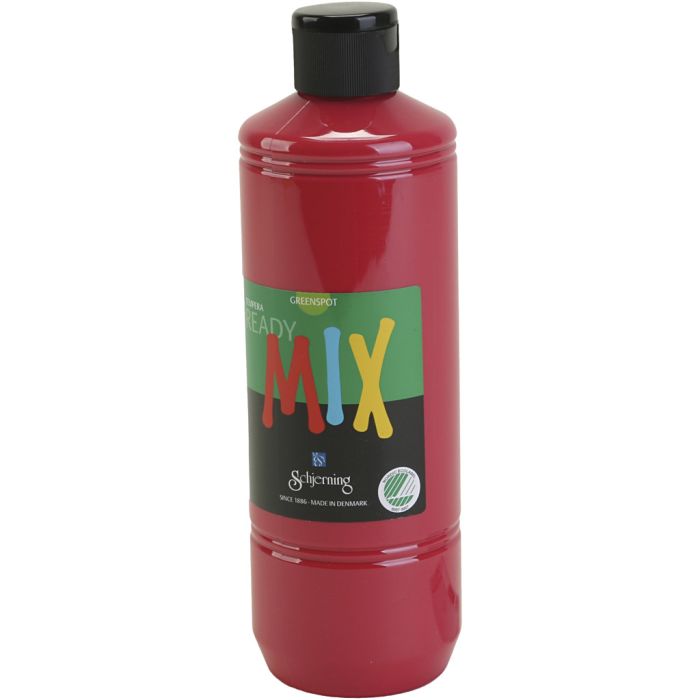 Greenspot Ready Mix, opaco, rosso primario, 500 ml/ 1 bott.