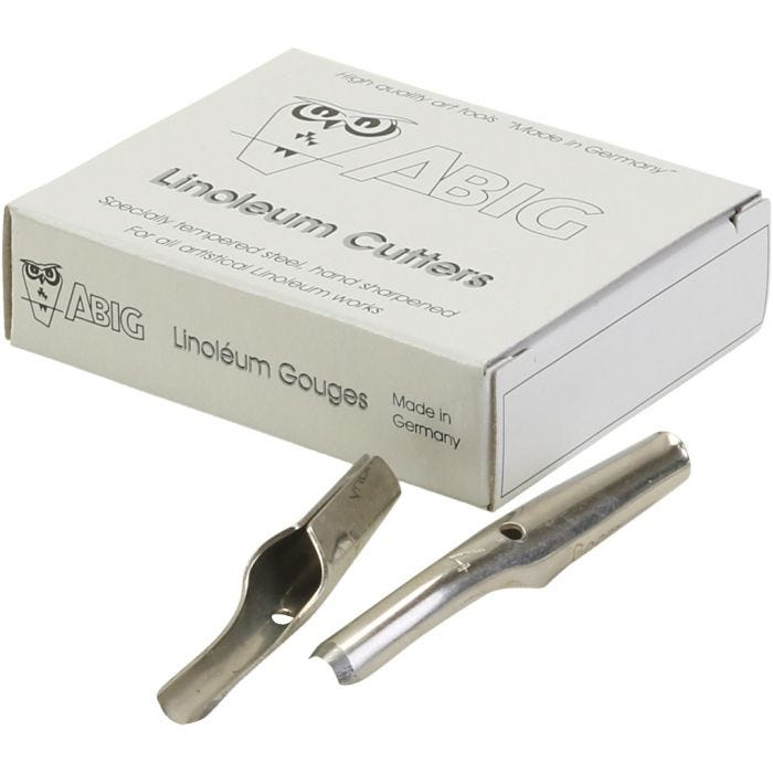 Taglierino per linoleum, 10 pz/ 1 conf.