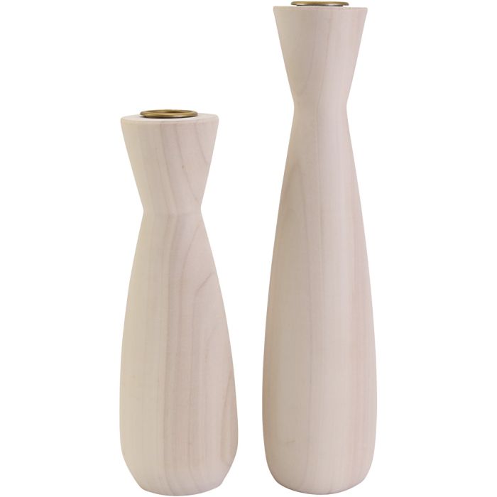 H: 17+22 cm, diam 5,5+6 cm, 12 pz/ 1 conf.