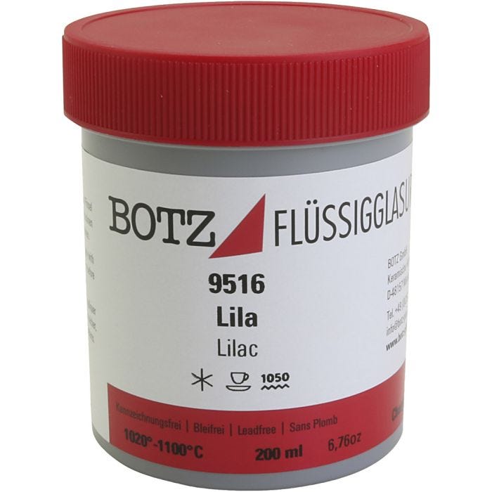 Smalto per argilla, viola, 200 ml/ 1 vasch.