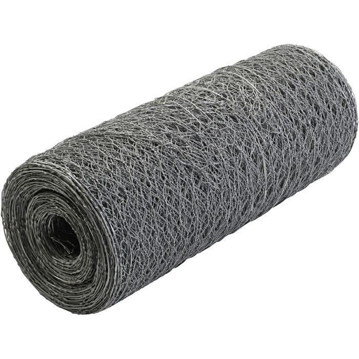 Rete da pollaio, L: 30 cm, misura buco 1,6 cm, spess. 0,7 mm, 30 m/ 1 rot.