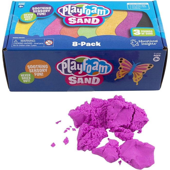 Sand clay, 8x170 g/ 1 conf.