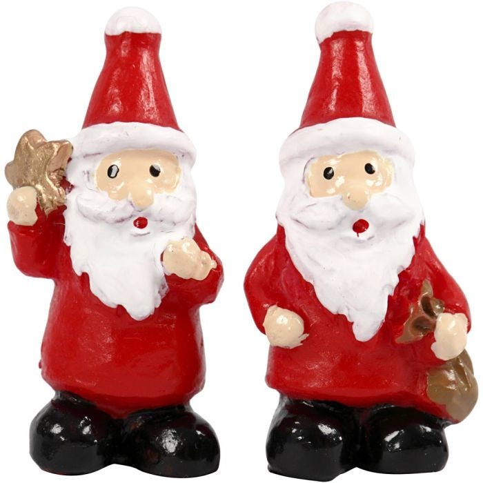 Piccole figure, H: 35 mm, L: 17 mm, 2 pz/ 1 conf.