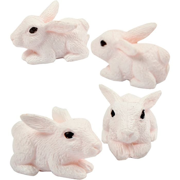Piccole figure, H: 10 mm, 4 pz/ 1 conf.