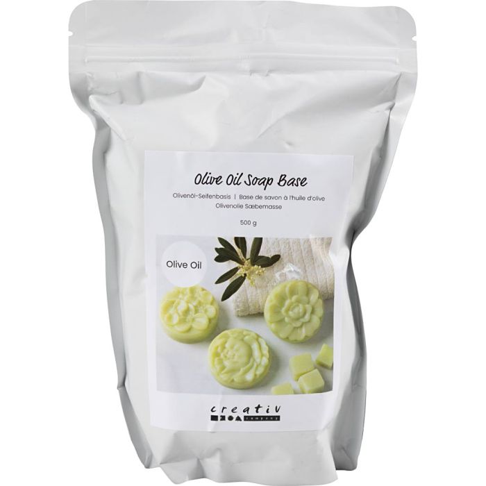 Base per sapone con olio d'oliva, Granuli, 500 g/ 1 conf.