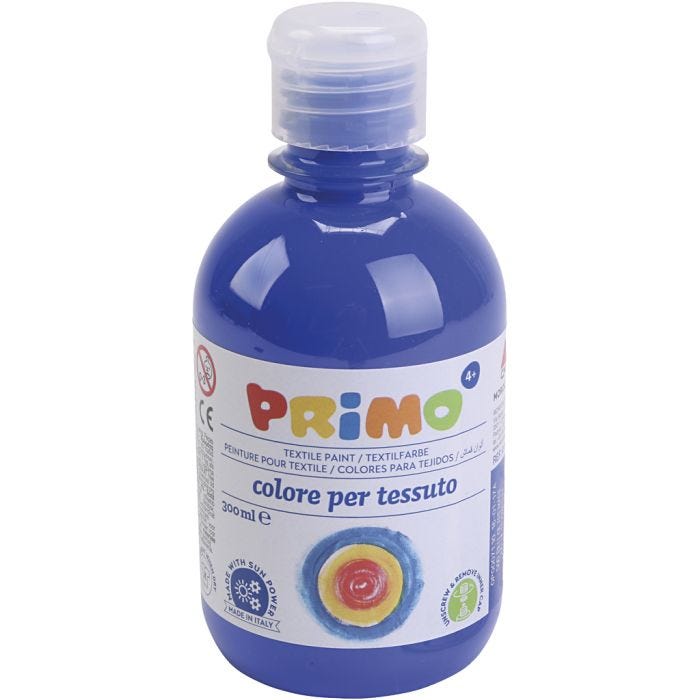 Pittura Tessile, blu scuro, 300 ml/ 1 bott.