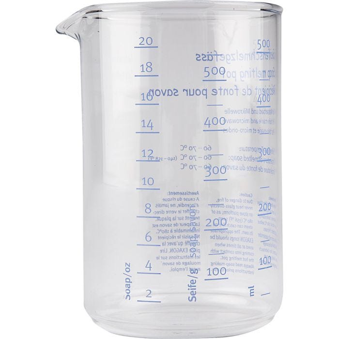 Pentola per sapone, 500 ml, 1 pz