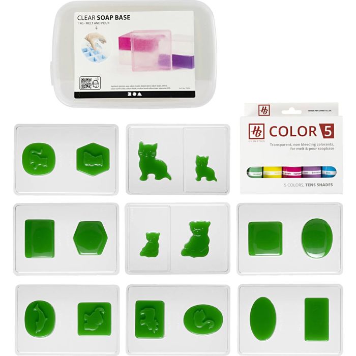 Laboratorio per sapone, 1 set