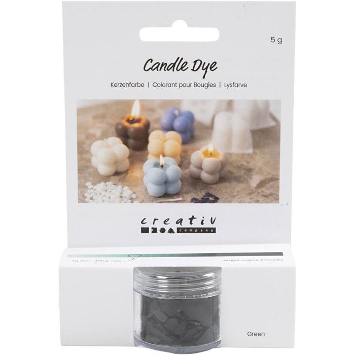 Colorante per candele, verde, 5 g/ 1 conf.