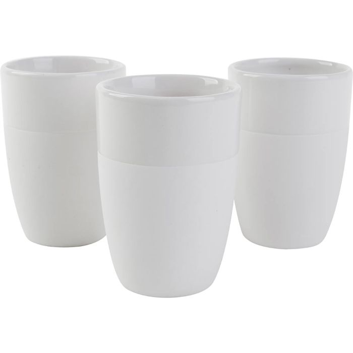 Tazza con esterno opaco, misura 10x7 cm, 12 pz/ 1 conf.