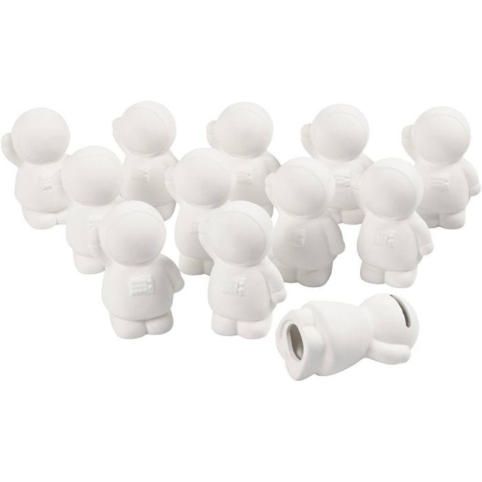 Personaggi contenitori di monete, misura 11x6,5x6 cm, 12 pz/ 1 conf.