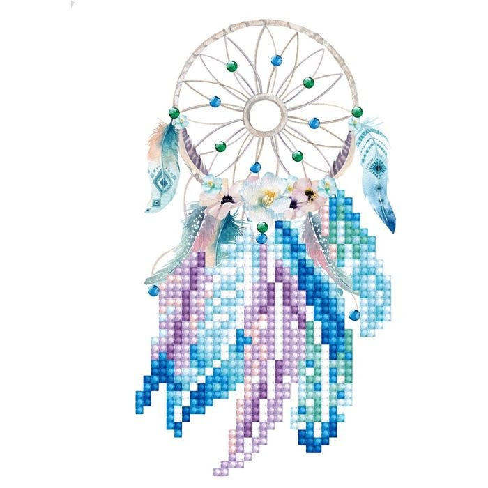 Diamond Dotz, Dreams come true, 12,6x17,7 cm, 13,6x18,6 cm, 1 conf.