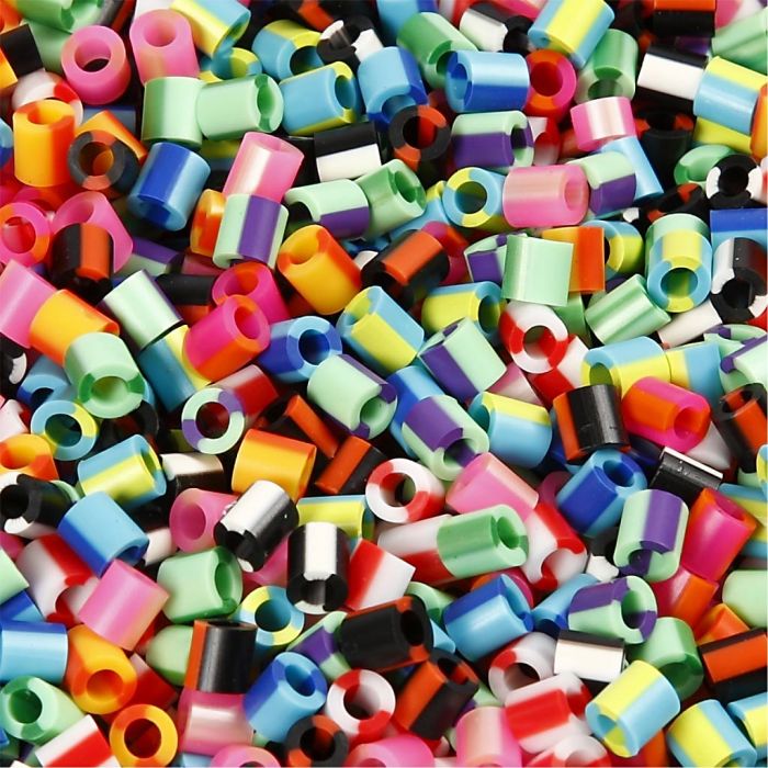 Perline a tubetto, misura 5x5 mm, misura buco 2,5 mm, medium, striscia, 10000 pz/ 1 conf.